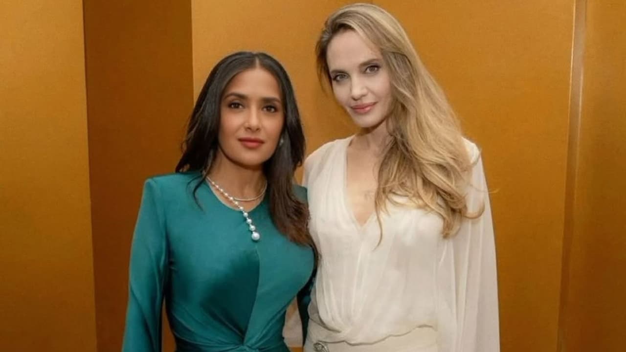 Salma Hayek y Angelina Jolie aparecen juntas en Veracruz y causan revuelo: ¿cuál es el motivo de su visita?